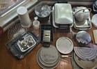 Huge Estate Lot Of Kitchen Small Electric Cooking Appliances Cookware   Bakeware