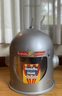 Rare 1956 Vtg Mirro Satellite Explorer Aluminum Space Helmet Toy In Original Box