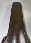 Vintage antique Faux Alligator Lifton Violin Case Full Size 4 4 Usa