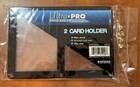     new  Ultra Pro Black Border 2 Card Screw Down 35pt Quality Card Holder   