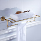 Antique Bronze Bath Hardware Set Bathroom Accessories Towel Shelf Towel Holder