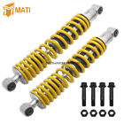 2 X Front Shocks Absorber 1987-2006 For Yamaha Banshee 350 Yfz350 Springs Yellow