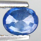 0 76ct Natural Blue Sapphire Gemstone Heated From Madagascar