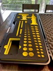 Snap-on Hi-viz Yellow Case   Foam Only 62pc Cordless Impact Kit Storage Display