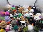 Lot Of 105 Swibco Puffkins 4    Plush W tags No Duplicates   Collector   s Guide 90s