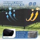 4  5  6 x50  Windscreen Privacy Fence Screen Shade Cover Fabric Tarp Mesh Garden