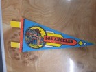 Vintage - Los Angeles California Ca Souvenir Pennant - Chinatown - Fast Shipper