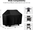 Bbq Gas Grill Cover Barbecue Waterproof Outdoor Heavy Duty Uv Protection 57 Inch