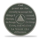 6 Years Sober Chips Token  Alcoholics Anonymous Sobriety Coin Aa Medallion Chips