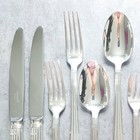 Christofle Aria 12pcs Silverplate Flatware Standard Knife Fork Spoon Excellent