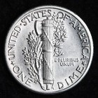 1936 Mercury Silver Dime Au Free Shipping 