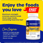 Enzymedica Digest Gold Advanced Support 240 Capsules Exp 03 2027