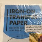 Ppd Transfer Paper Iron On Inkjet 20x Sheets 8 5x11 White Light Fabrics