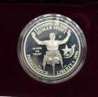 1996 P Silver Us Mint - Atlanta Centennial Olympic Games 2 Coin Proof Set In Box