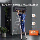 Uimoso Telescoping A-frame Ladder 20 Ft Multi-purpose For Home Projects