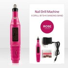 Electric Drill Nail File Acrylic Art File Manicure Pedicure Portable Machine Kit