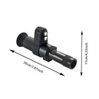 Bak4 Infrared Night Vision Scope  7   21x Digital Vision Monocular