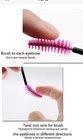 300 Disposable Eyelash Brush Mascara Wands Applicator Eyebrow Brush Makeup Tool
