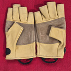 Metolius Belay Gloves Sz S Fingerless Climbing Glove 3 4 Finger Leather Outdoors