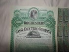 1892 Rochester Gas And Electric Co  Specimen  1000 Bond Certificate Abnco 