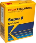 Ektachrome 100d Super 8 Color Reversal Film - 50ft  8 Exposures  Vibrant Colors