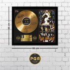 Gold Plated Lp Vinyl - Def Leppard - Memorabilia Music Gift   Pgr