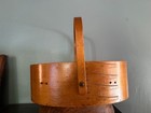 Antique 1920 s Sabbathday Lake Maine Wooden Shaker Sewing Box W Provenance