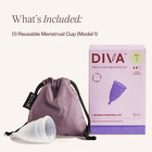 Diva Cup - Medical Grade Silicone Cup For Period Care - Reusable Menstrual Cup -