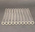6    Long 10 Pack Pyrex Glass Tubes 12mm Od 2mm Thick Wall For Diy Glass Craft