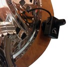  Dobro Round Neck Resonator Guitar Pickup With Flexible Micro-gooseneck 