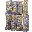 Lot Of 80 Purple Smiley Mask Lanyard Eyeglass Chain Neon Cord Festival Kidcore