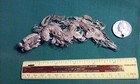Antique Silver Asian Filagree Dragon Serpent Pin Amazing Intricate Craftsmanship
