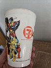 Four Vintage 1970s Marvel Comics 7-11 Slurpee Cups