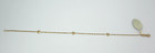 Stunning 14k Yellow Gold Heart  9   Chain Anklet   1 7g