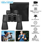 Hd 180x100 Military Zoom Powerful Binoculars Day low Night Optics Hunting   Case
