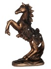  Stallion Horses Loving Playing Fighting Statue 6   w X10 5   h Sculpture Statue