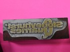 Mixed Lot Letterpress Type Metal Printing Blocks 14 See Pics