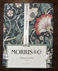 Morris   Co Lodden Round Tablecloth 70    New    Cotton Seats 6-8 Floral Nice   