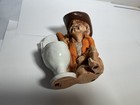 Vtg Shade Tree Creations Cowboy W toilet  the Promise    Resin Figure Statue Used