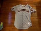 2009 Giants Ryan Garko Game Used Worn Road Jersey Size 54 2 Holo Burns Patch