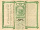 1906 Greenwater Copper King Mining Company Stock Certificate 400 Sh Death Valley