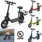  450w Sports Electric Scooter Adult With Seat Electric Moped Ebike E-scooter