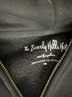 The Beverly Hills Hotel   Bungalows Black Hooded Full Zip Jacket Girls 10