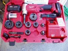 Milwaukee M18 2677-21 Force Logic 6t Knockout Tool 1-1 2   -2    Set Punching Decent