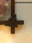 Wonderful Vintage Print In Antique Leaf Trimmed Frame - A Gr