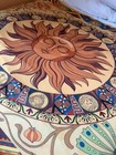 Sun   Zodiac Wall Hanging Tapestry  Bohemian Nice Colors   