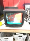 Sony Trinitron Color Tv Crt Retro Gaming Model Kv-13m10 1994 Works No Remote Dw