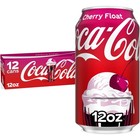 Coca-cola Cherry Float Soda Soft Drink Cans  12 Fl Oz  12 Pack