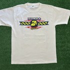 Vintage Ed Lynch Jr 2l Apollo Rocket Sprint Car Racing T-shirt White Men   s L
