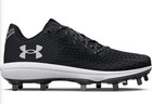 Under Armour Women s Glyde 2 Mt Le Softball Cleats Size 7 New 3026601-001 Black